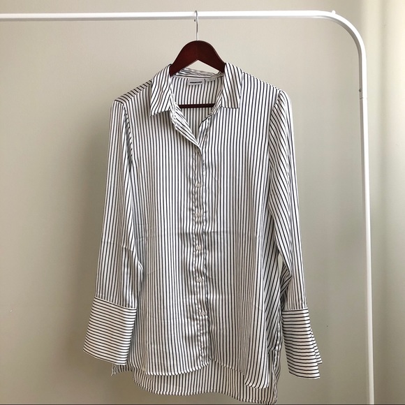 Noisy May Stripe Blouse - Picture 1 of 4
